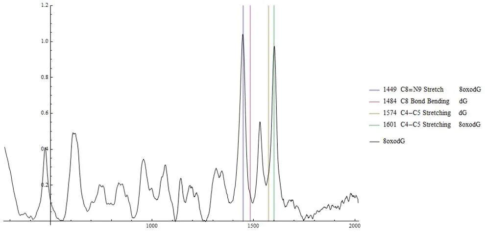 raman spectrum shows up